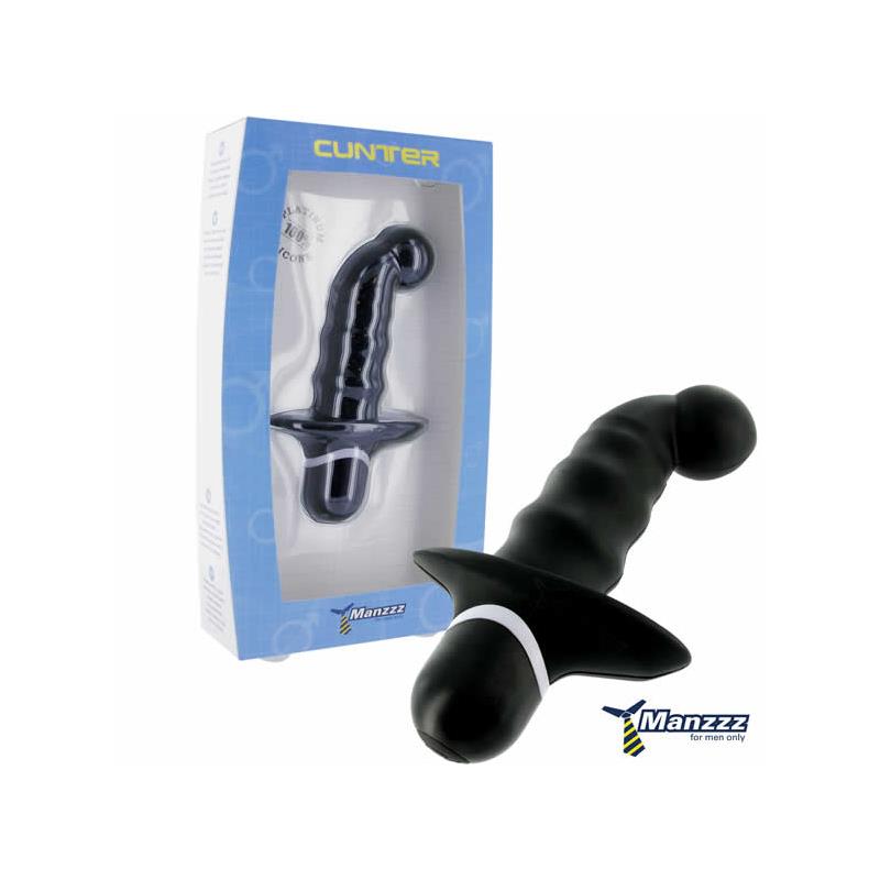 ויברטור אנאלי לגבר שחור Manzzz Toys - Cunter