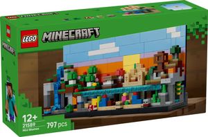 לגו מיינקראפט 797 חלקים מיני ביומות Minecraft Mini Biomes דגם 21589