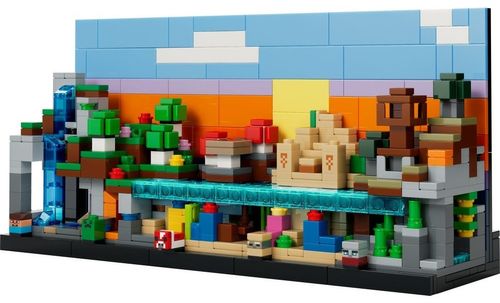 לגו מיינקראפט 797 חלקים מיני ביומות Minecraft Mini Biomes דגם 21589