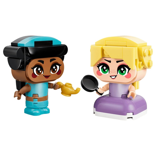לגו נסיכות 59 חלקים: דיסני מיני יסמין ורפונזל Princess Mini Jasmine & Rapunzel דגם 43303