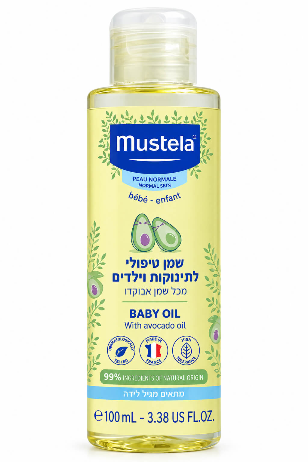 שמן עיסוי לתינוקות וילדים Mustela