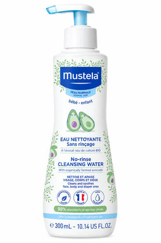 מים מיסלריים לניקוי עור התינוק Mustela