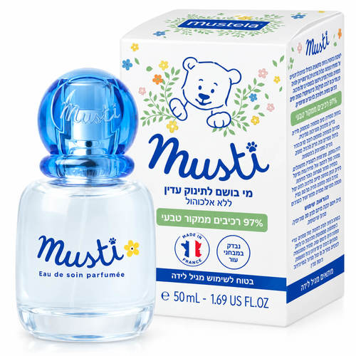 מי גוף בניחוח עדין לתינוקות וילדים Mustela