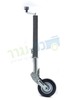 רגלית גלגל מתקפל מחוזקת מרובעת לעומס עד 350 ק"ג  
