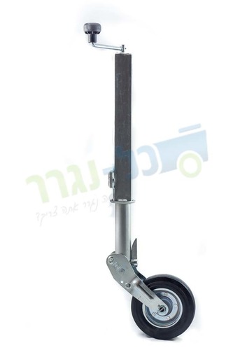 רגלית גלגל מתקפל מחוזקת מרובעת לעומס עד 350 ק