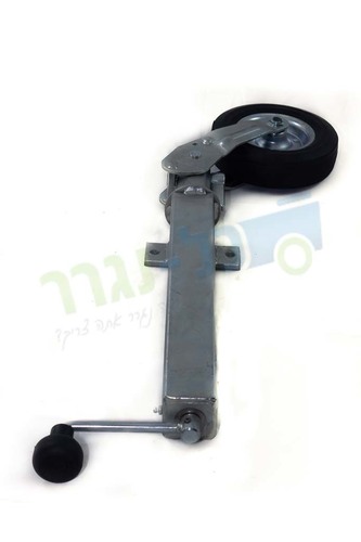 רגלית גלגל מתקפל מחוזקת מרובעת לעומס עד 350 ק