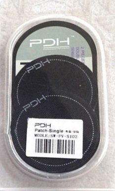 זוג מדבקות לביטר תוף בס PDH SW-FV-S102