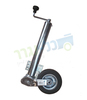 רגלית גלגל קופץ גדולה עם תושבת חיבור ברגים לעומס 400 ק"ג