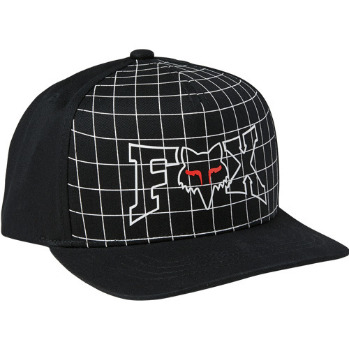 כובע מצחייה סנאפבאק ילדים שחור ריבועים - YOUTH CELZ SNAPBACK HAT