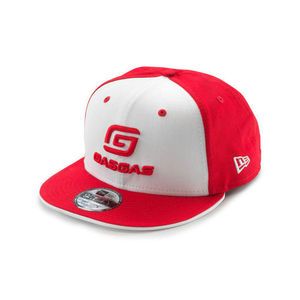  כובע אדום לבן REPLICA TEAM FLAT GASGAS 