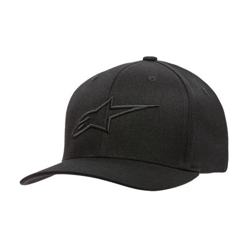 כובע AGELESS CURVE שחור ALPINESTARS