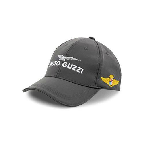 כובע מצחיה מוטוגוצי אפור כהה MOTO GUZZI