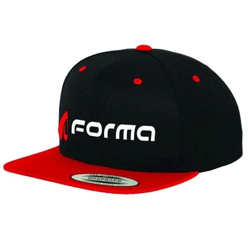 כובע מצחיה FORMA שחור-אדום