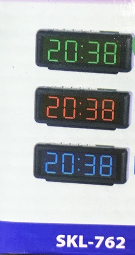שעון מעורר חשמלי כחול SAKAL SKL-762  