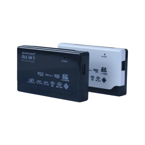 קורא כרטיסים צבע שחור Silver Line EL-650