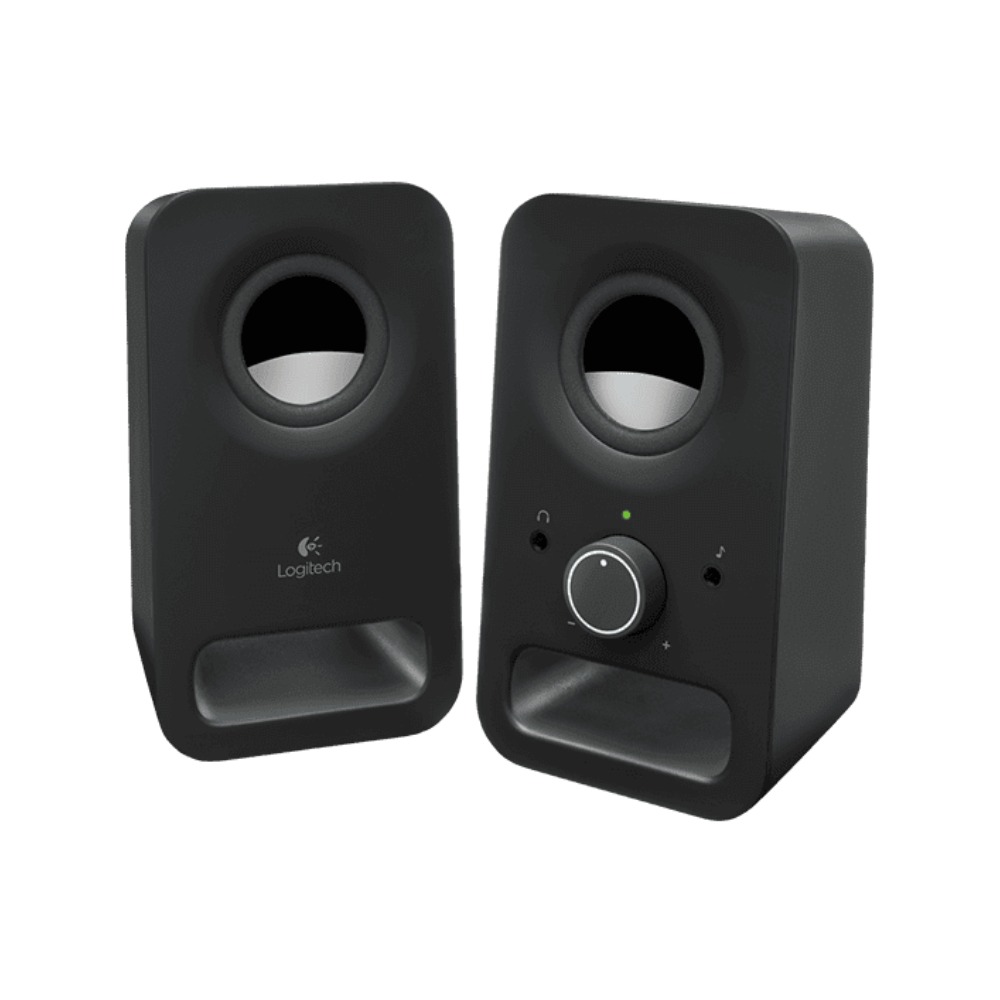 רמקולים למחשב צבע שחור Logitech 2.0 Multimedia Speakers Z150 Retail