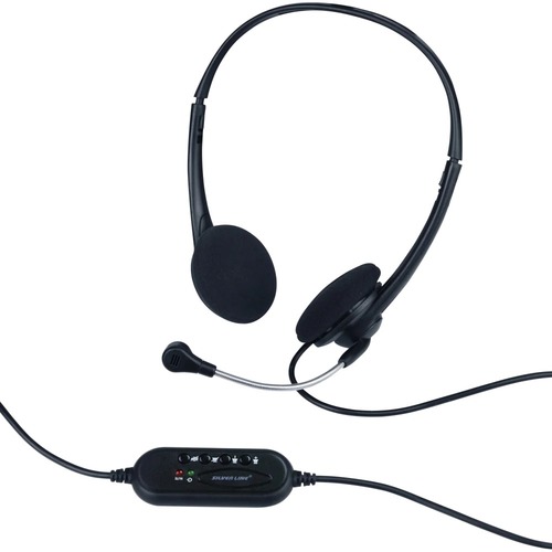 אוזניות+מיקרופון Silver Line HS010V USB