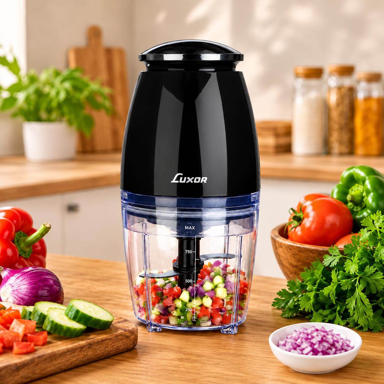קוצץ ירקות חשמלי Luxor FP126E