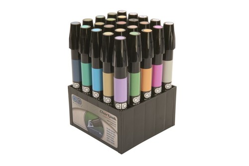 סט מרקרים 25 גווני אדריכלים | AD MARKER Tri-Nib 