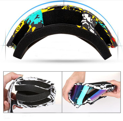 משקפי סקי גוגלס נוחות ושיקיות GOGGLES SKI FOX