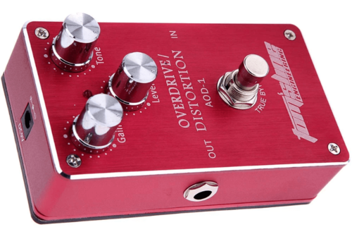 פדל דסטורשין / אובר דרייב קומפקטי לגיטרה - (Overdrive/Distortion (AOD-1 מבית Aroma