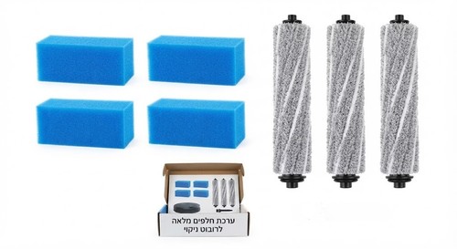 שואב שוטף ידני אלחוטי Jonr ג'ונר ED12 Pro כולל מתנה סט אביזרים 4 פילטרים + 3 מברשות | יבואן רשמי