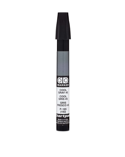 סט מרקרים 12 גווני אפור קר | AD MARKER Tri-Nib 