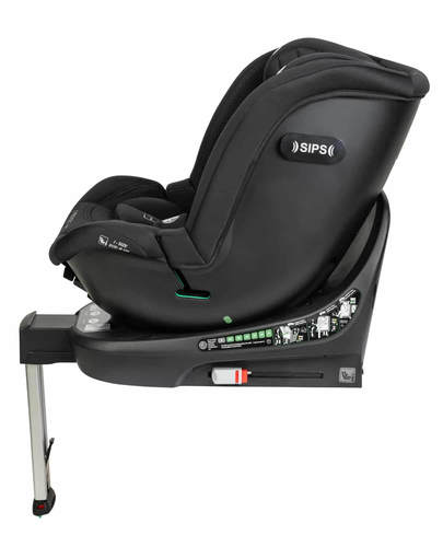 כיסא בטיחות מסתובב 360° משולב בוסטר I-Protec Plus שחור Sportline