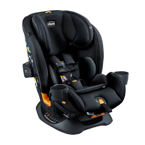 כיסא בטיחות משולב בוסטר OneFit LX ClearTex שחור Chicco
