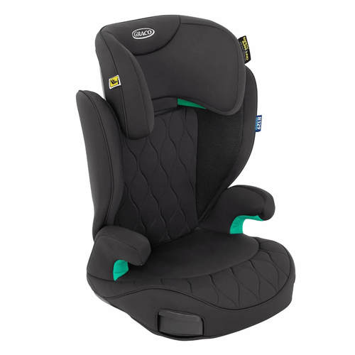 בוסטר גב עם ISOFIX דגם Affix R129 שחור Graco Midnight 