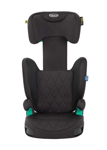 בוסטר גב עם ISOFIX דגם Affix R129 שחור Graco Midnight 