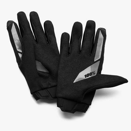 כפפות רכיבה 100% שחור - RIDECAMP GLOVES
