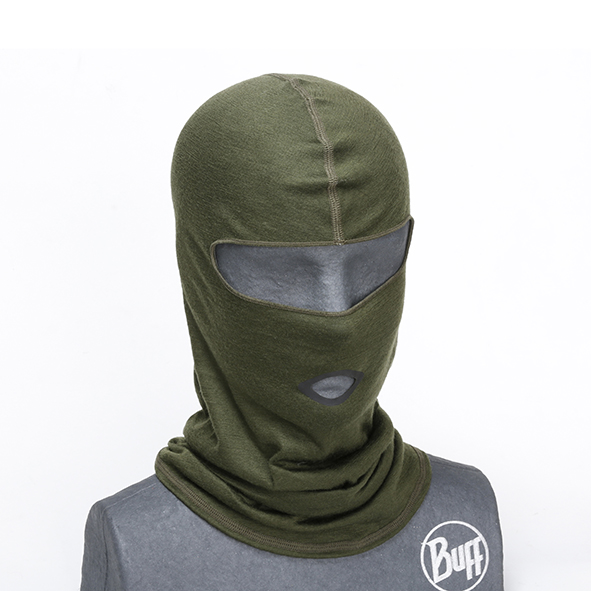 מסכת פנים MERINO WOOL BALACLAVA BUFF-זית