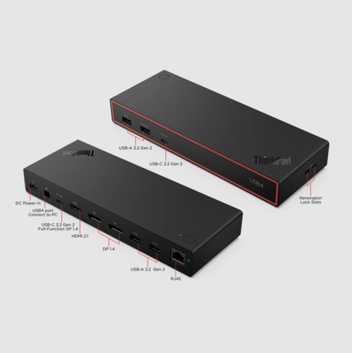 תחנת עגינה LENOVO ThinkPad-135W | USB4 Dock 5000 | 3Y