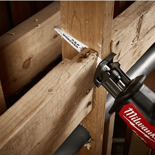 סט 5 להבי Milwaukee WRECKER SAWZALL דגם 48-00-5706 אורך 9 אינץ 7/11TPI לחיתוך והריסה רב-חומרי