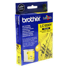 ראש דיו צהוב מקורי BROTHER   LC1000Y