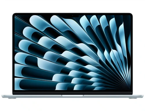 מחשב נייד Apple MacBook Air 15 / M5 10‑core CPU, 10‑core GPU / 24GB / 1TB / Sky Blue / MDVU4HB/A