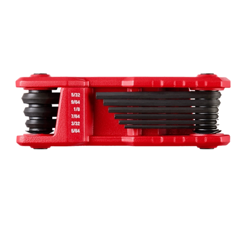 סט מפתחות אלן מתקפל מילווקי Milwaukee דגם 48-22-2181 אינצ׳י SAE עם 9 מידות