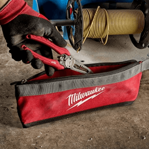 סט 3 נרתיקי רוכסן Milwaukee דגם 48-22-8183 בגדלים 6, 8 ו-14 אינץ 
