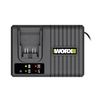 מטען 20V 6A לסוללת דור 2 דגם WA3922 תוצרת Worx