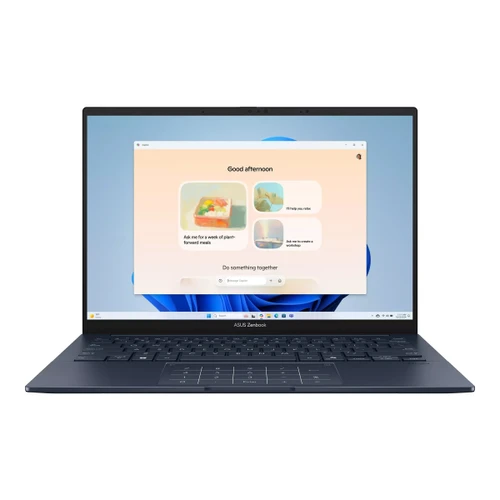 מחשב נייד ASUS Zenbook 14 / UX3405CA-ST1002W OLED / U5 225H / 16GB / 1TB / Intel Arc / Win 11 Home / כולל נרתיק