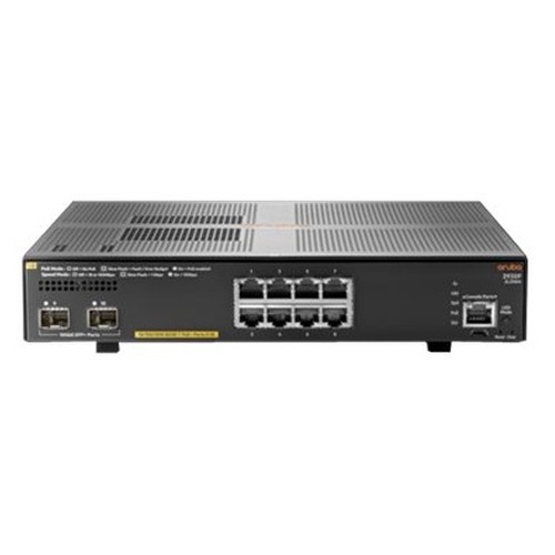 רכזת רשת / ממתג HP Aruba 2930F-8G PoE+ 2SFP+ Switch JL258A
