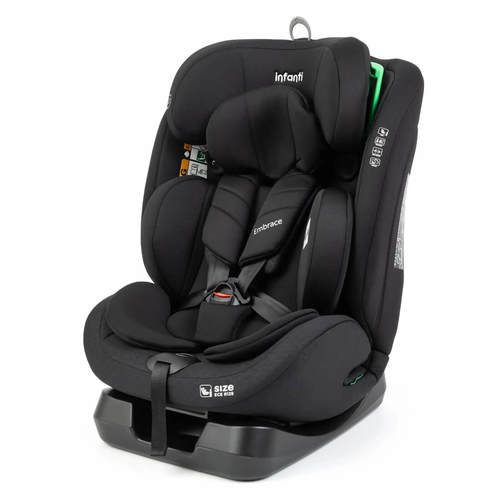 כיסא בטיחות Embrace ההופך לבוסטר שחור INFANTI