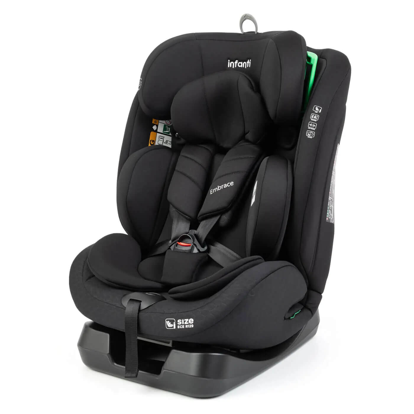 כיסא בטיחות Embrace ההופך לבוסטר שחור INFANTI