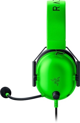 אוזניות גיימינג צבע ירוק Razer BlackShark V2 X
