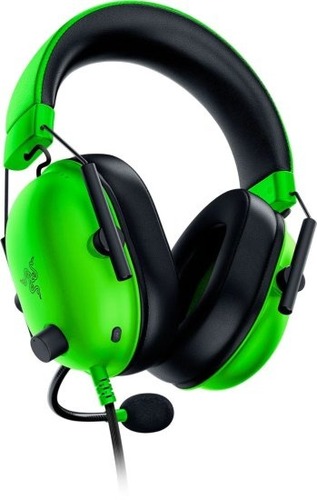אוזניות גיימינג צבע ירוק Razer BlackShark V2 X