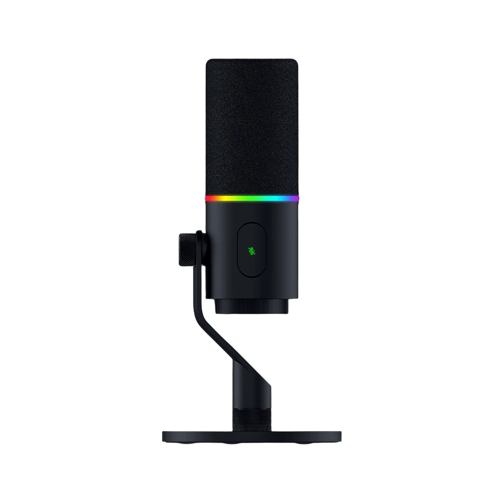 מיקרופון דינמי לגיימרים עם תאורת RGB וחיבורי USB Type-C ו-Razer Seiren V3 Pro XLR