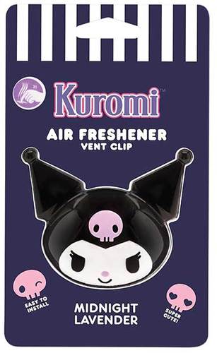 16510 KUROMI / HELLO KITTY Vent Clip Air Freshener