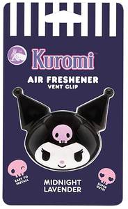 16510 KUROMI / HELLO KITTY Vent Clip Air Freshener