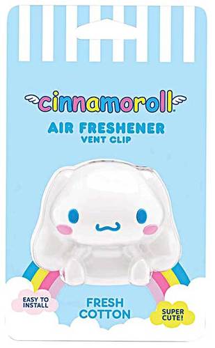 16511 CINNAMOROLL / HELLO KITTY Car Vent Clip Air Freshener